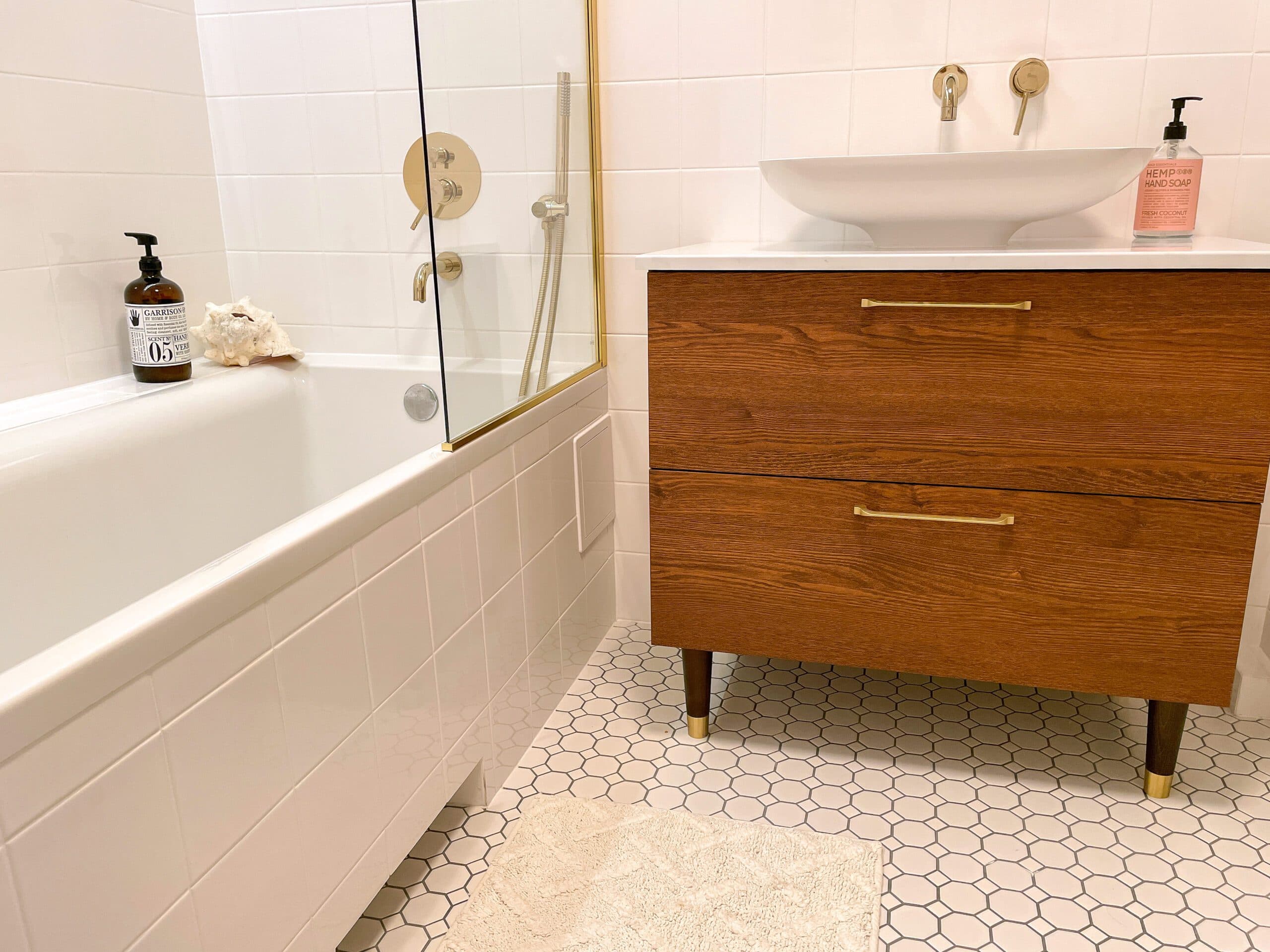 Mosaïque Mini Octagon White 55 matt