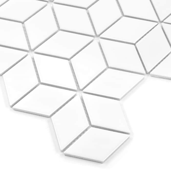 Mosaïque Mini Rombic White 48