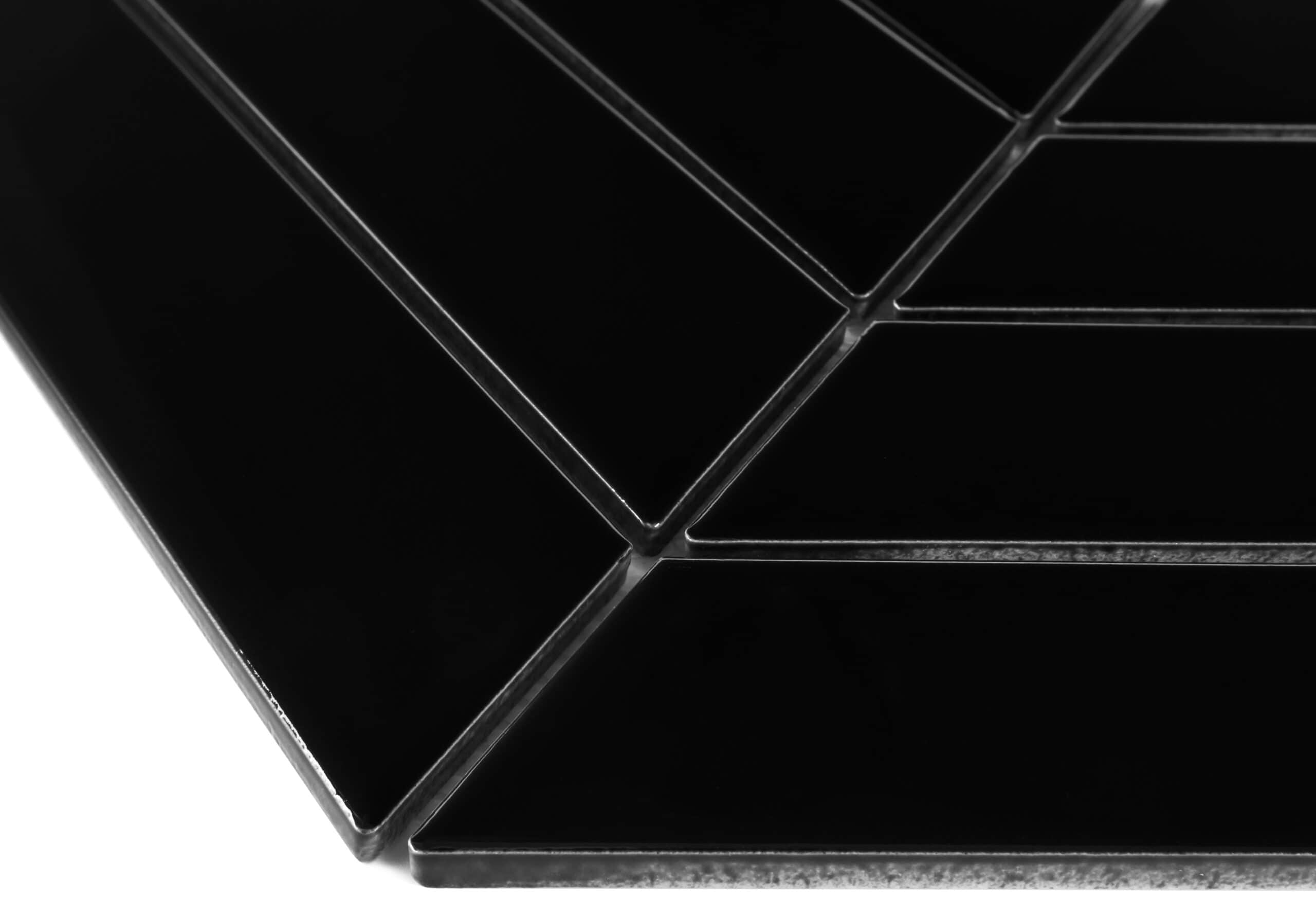 Mosaïque Royal Chevron Black matt