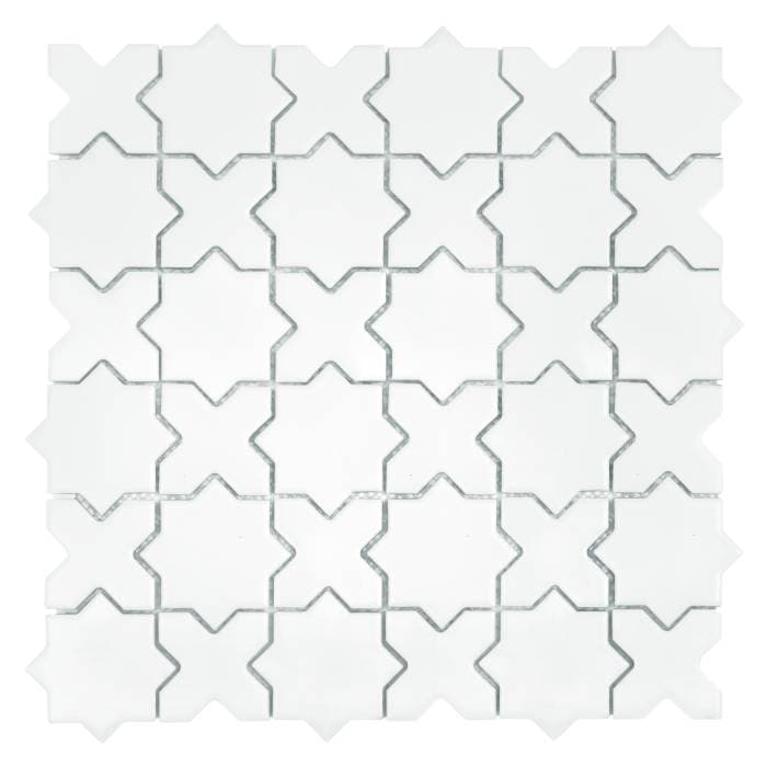 Star&Cross White matt