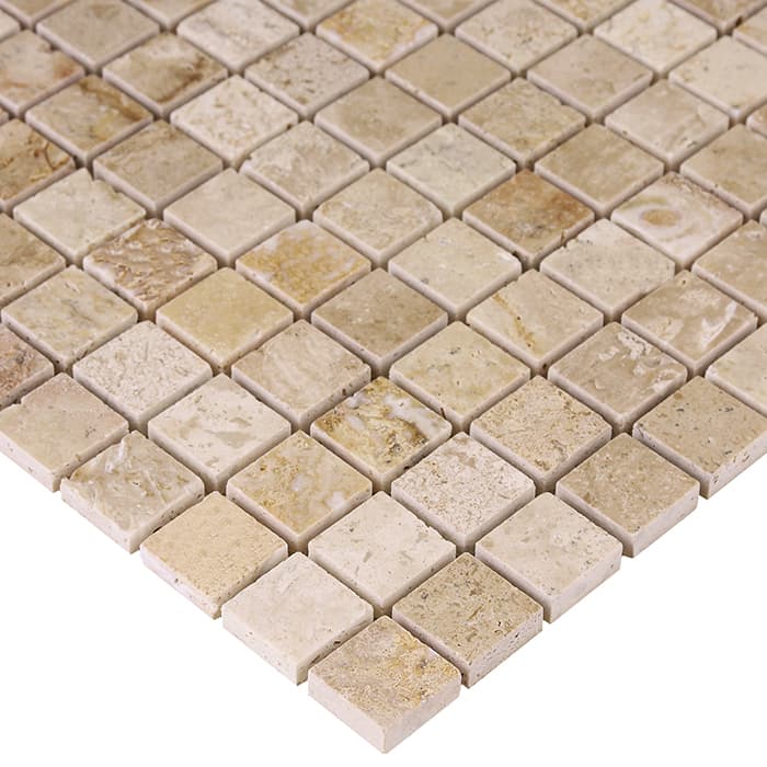 Mosaïque Travertine Cream 25