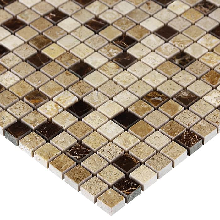 Mosaïque Travertine Cream Mix 15