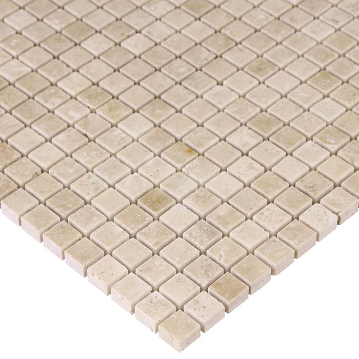 Mosaïque Travertine White 15