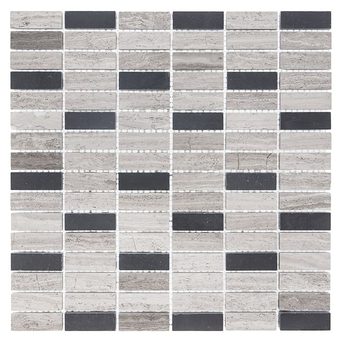 Woodstone Gray Block Mix 48