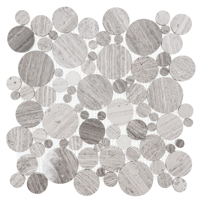 Mosaïque Woodstone Grey Dot