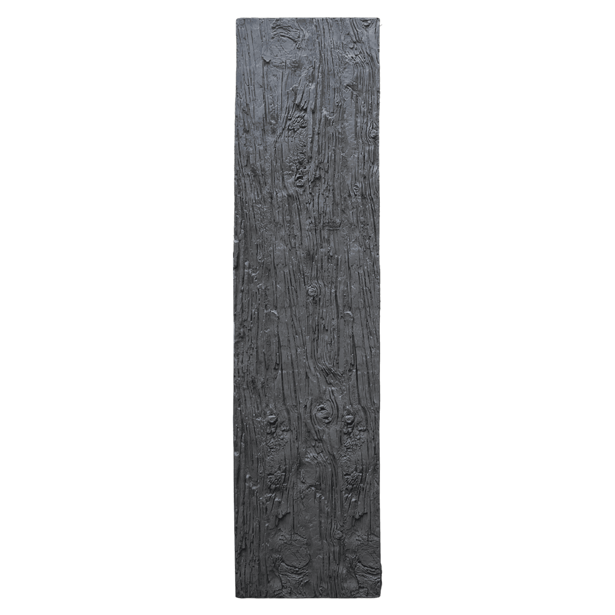 Panneau mural en polyuréthane CHARRED TIMBER 300x75cm - Easy Stones | Dartank
