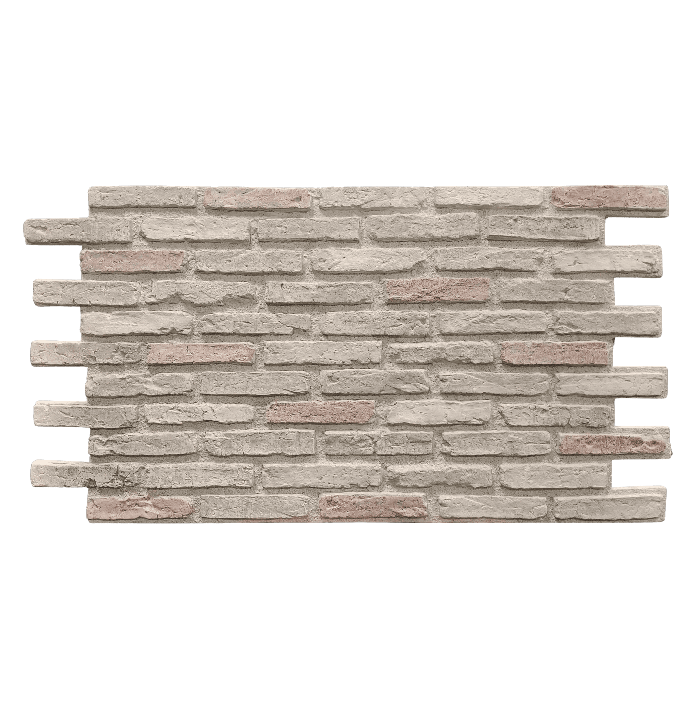 Panneau mural en polyuréthane RUSTIC WHITE 119x63cm