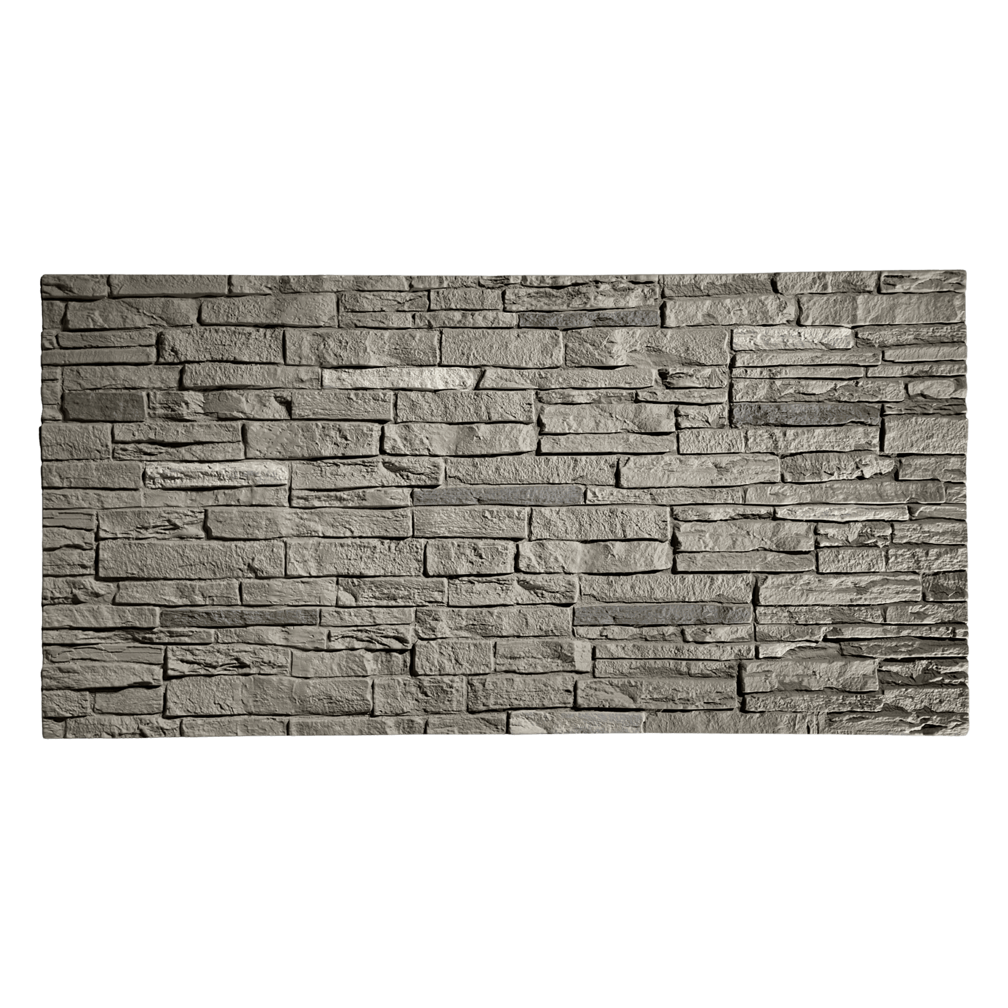 Polyurethane wall panel SILVER SLATE 120x60cm