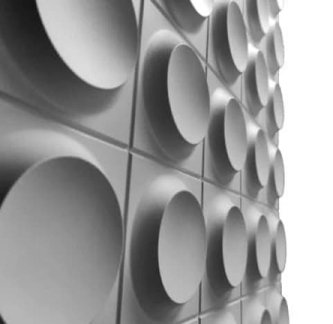 Panneau mural en polyuréthane FORAKER 60x120cm