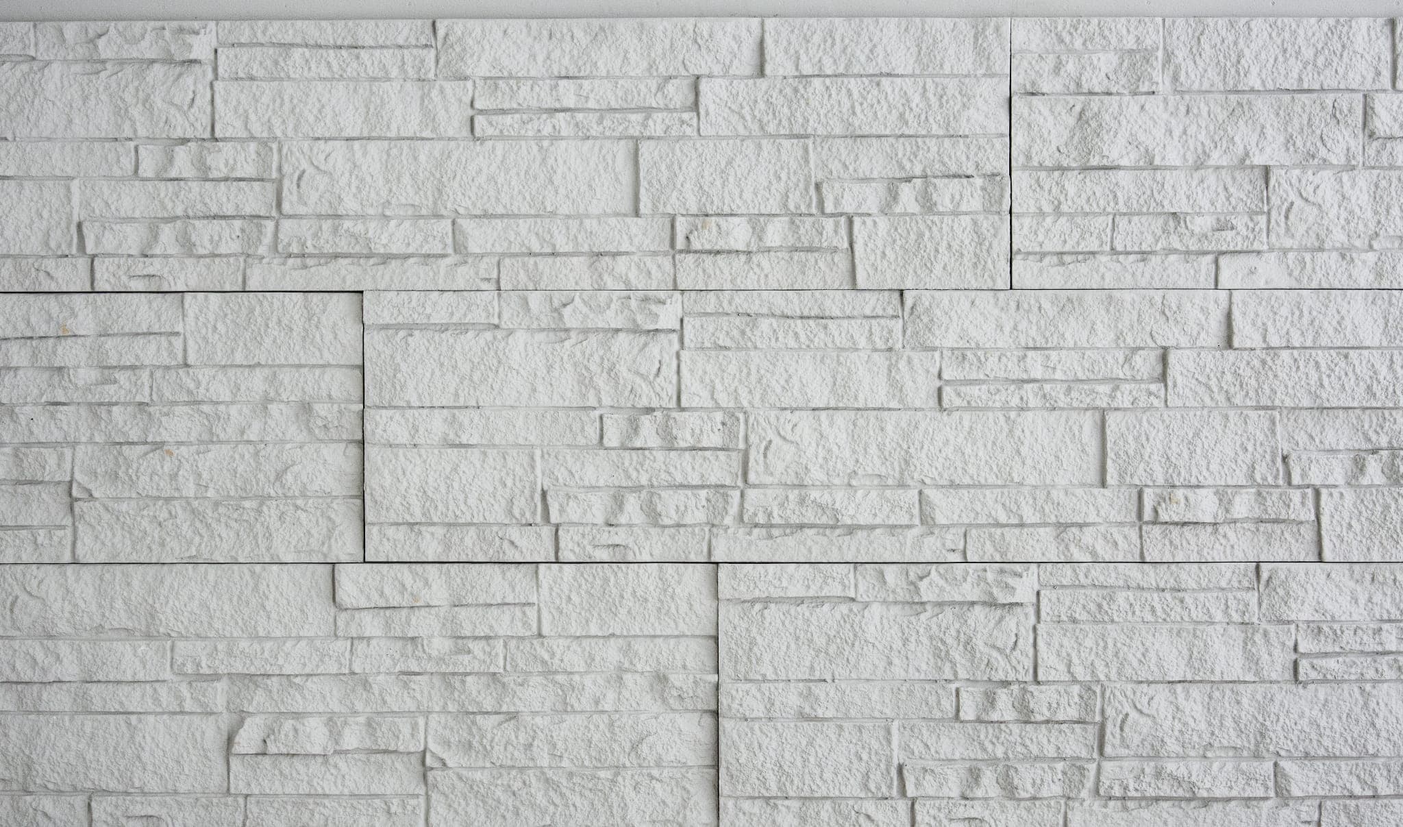 Panneau mural en polyuréthane blanc métropolitain 122 x 33 cm