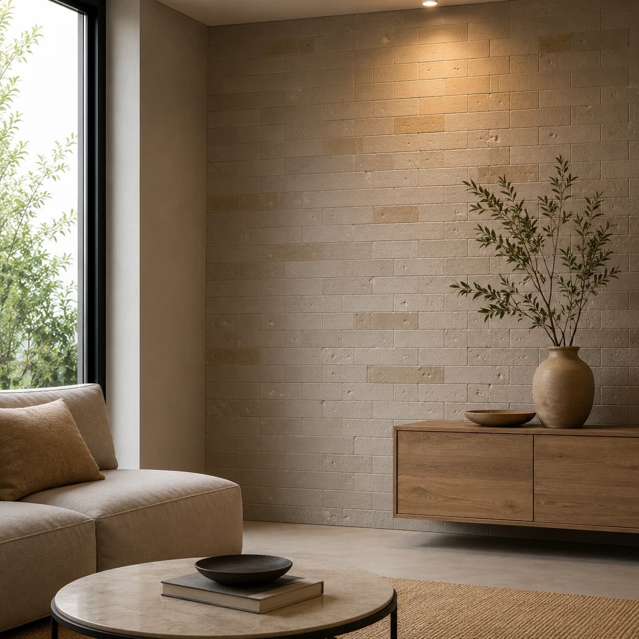 Panneau mural en polyuréthane TUSCAN STONE 120x60cm
