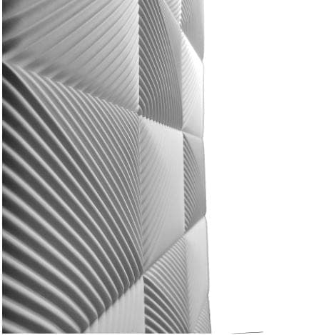 Panneau mural en polyuréthane ELBERT 60x120cm
