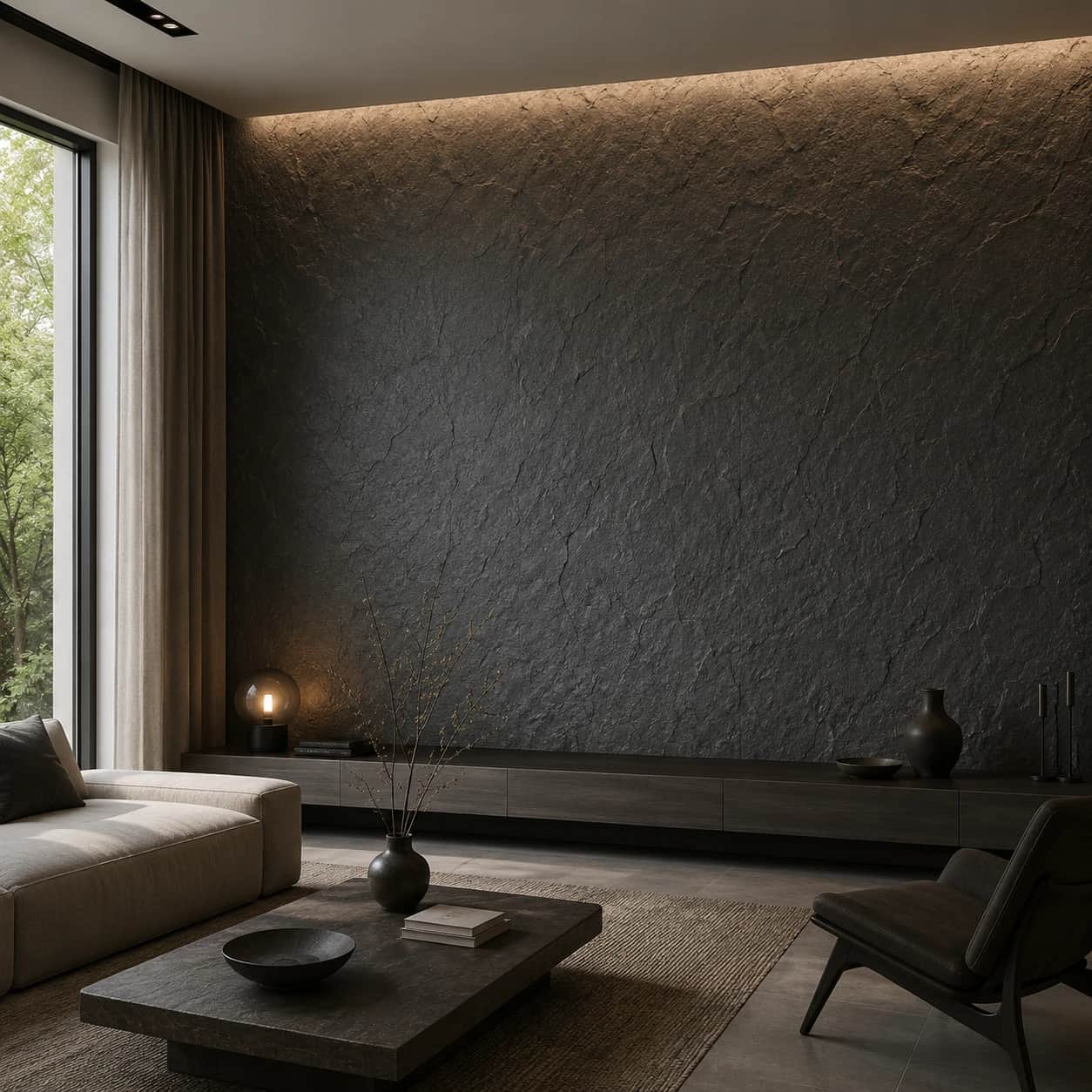 Panneau mural en polyuréthane EIGER 270x90cm