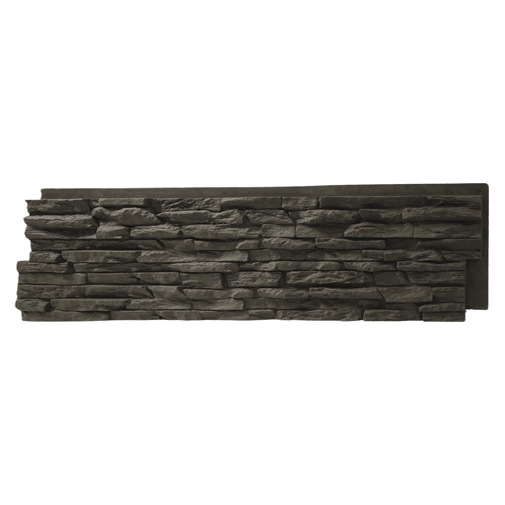 Graphite Rock polyurethane wall panel 122 x 33 cm