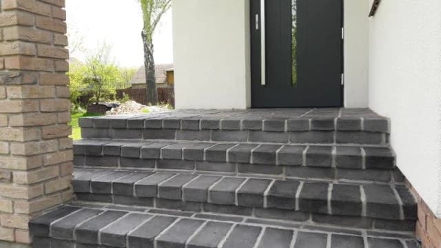 Carrelage ciment vieille brique graphite – L : 13.5 cm x H : 27 cm x Ep : 1.5 cm