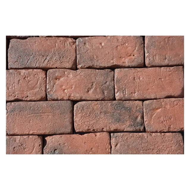 Briques de terrasse anciennes – L : 6.5 cm x H : 13.5 cm x Ep : 3.5 cm