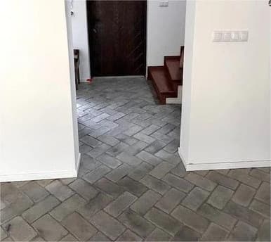 Carrelage ciment vieille brique grise – L : 13.5 cm x H : 27 cm x Ep : 1.5 cm
