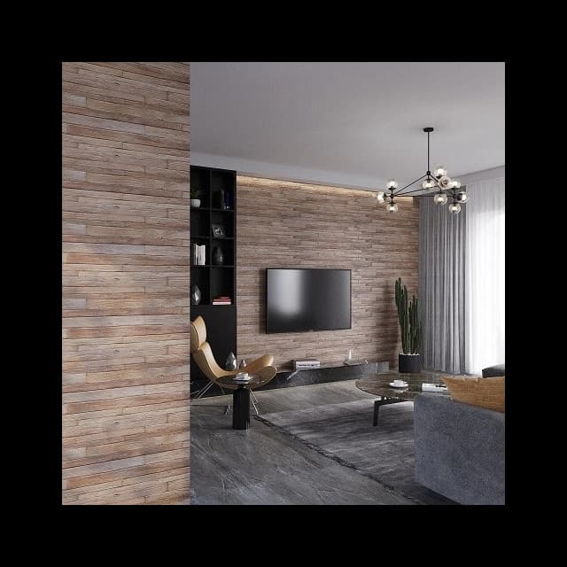 Cement tile "Deska" 4x37
