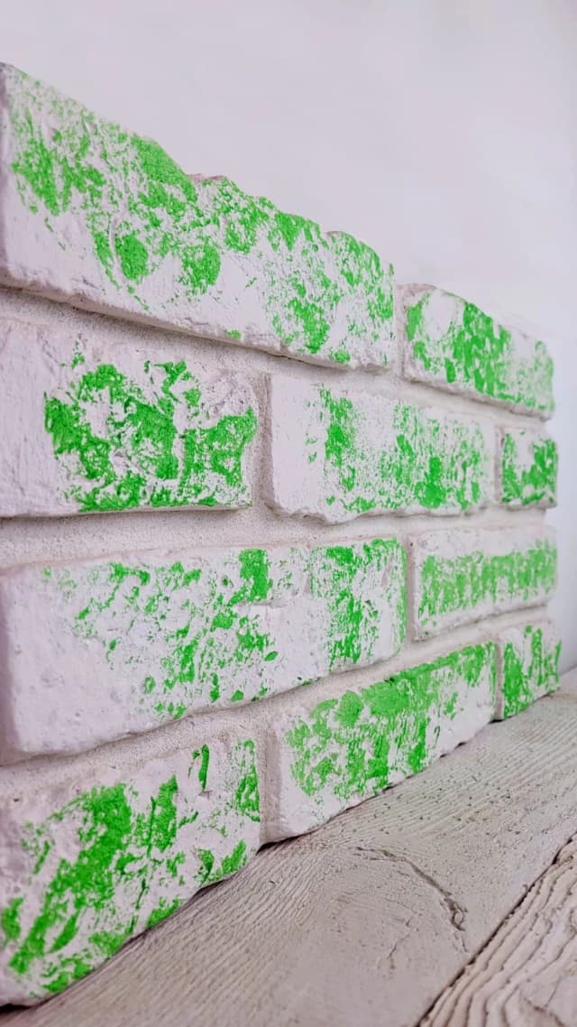 Vert pastel blanchi