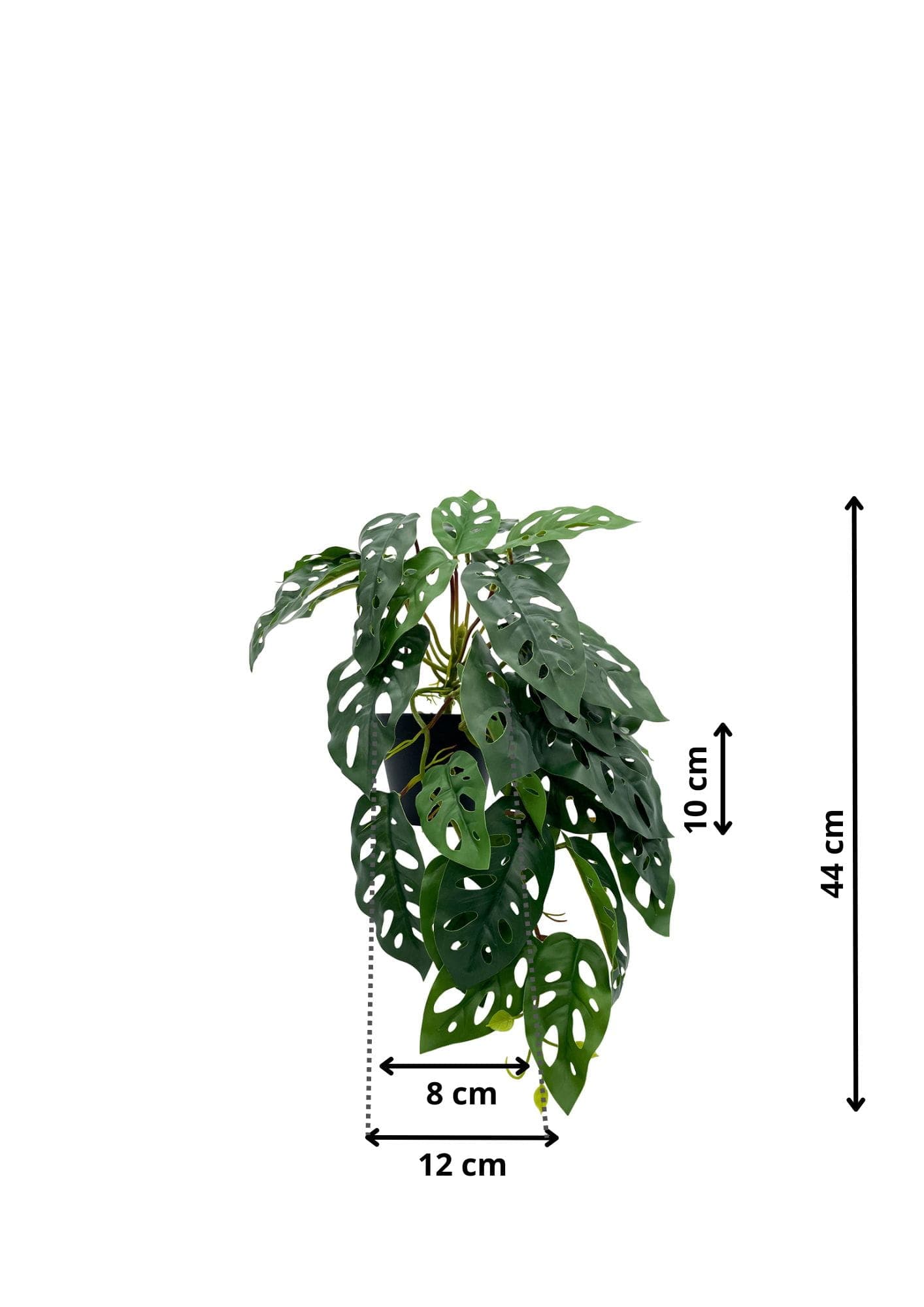 Plante artificielle Monstera Singe 44 cm