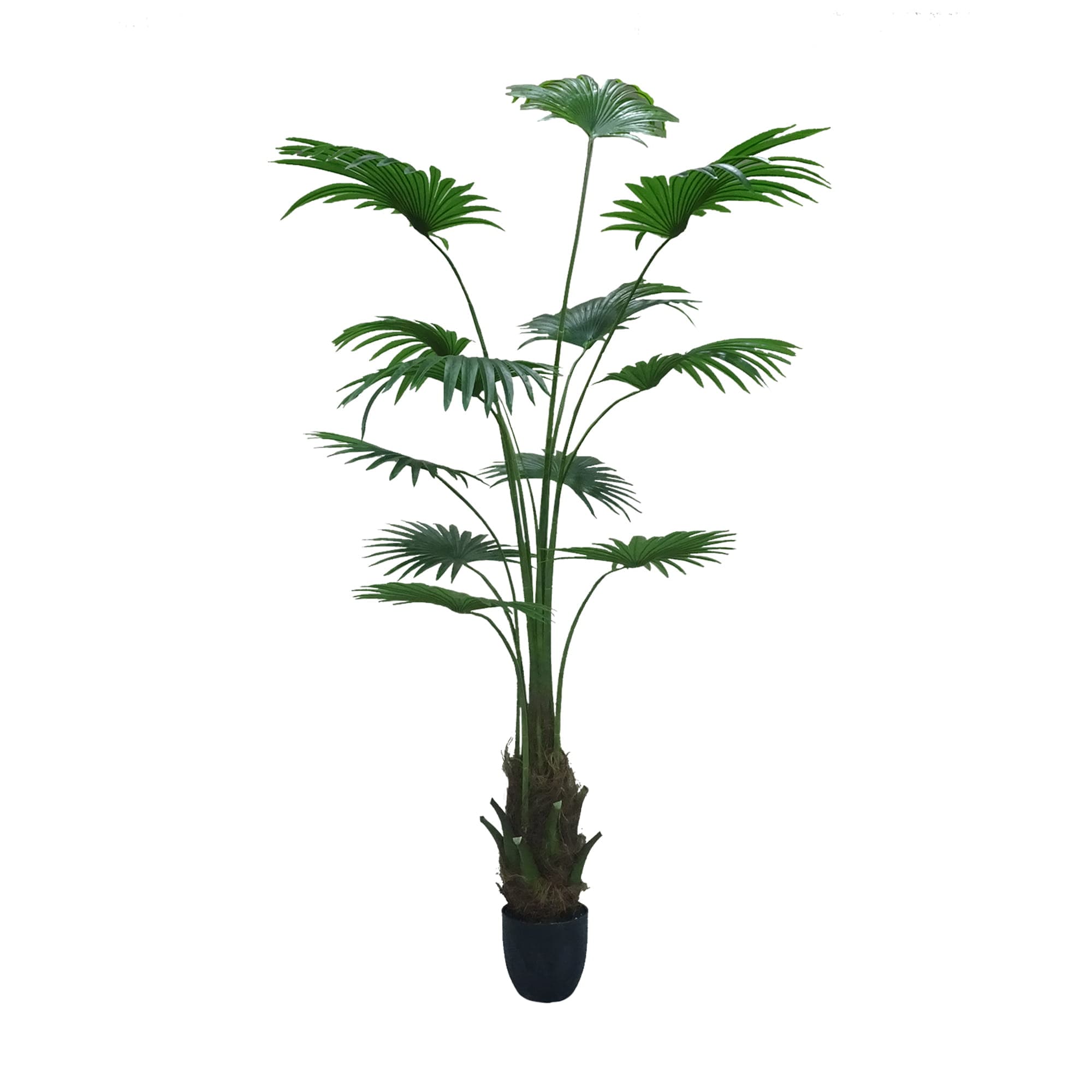Artificial palm tree in pot Washingtonia Robusta, 200 cm