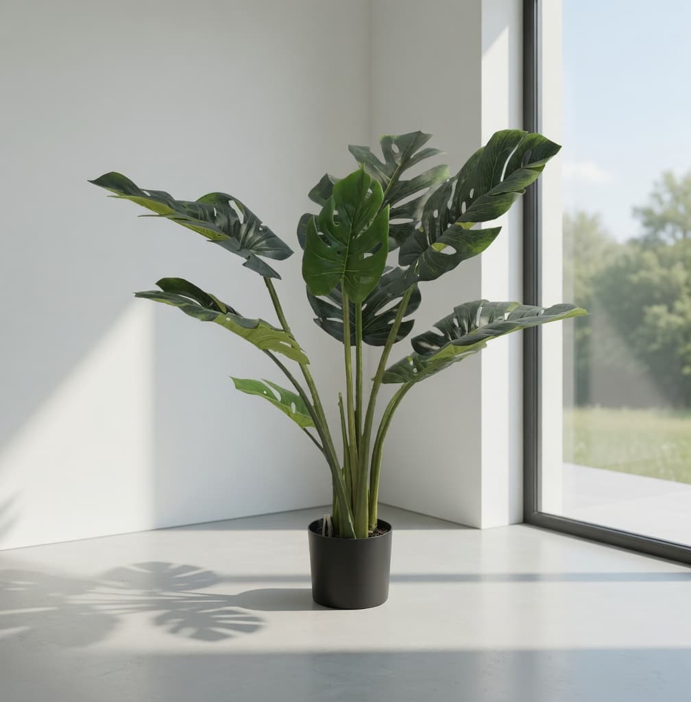 Plante artificielle en pot Monstera 120cm