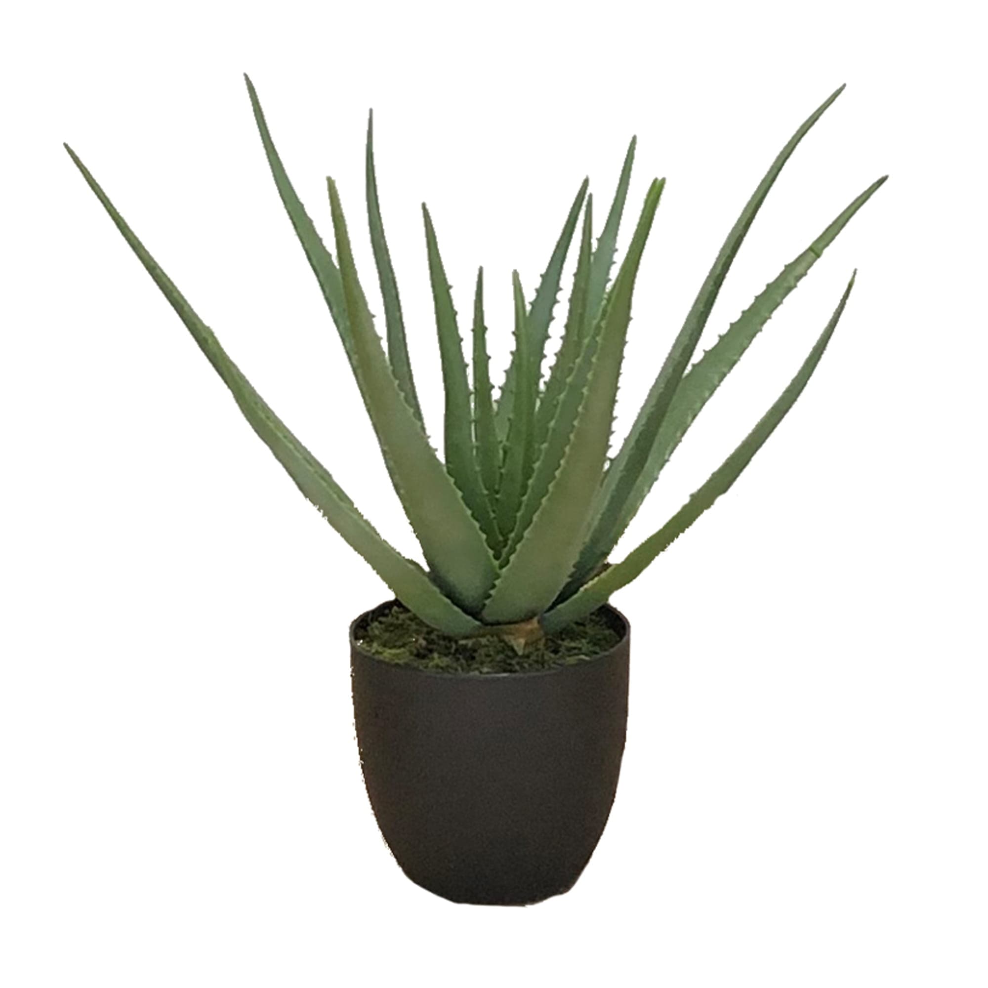Artificial aloe 58 cm in pot