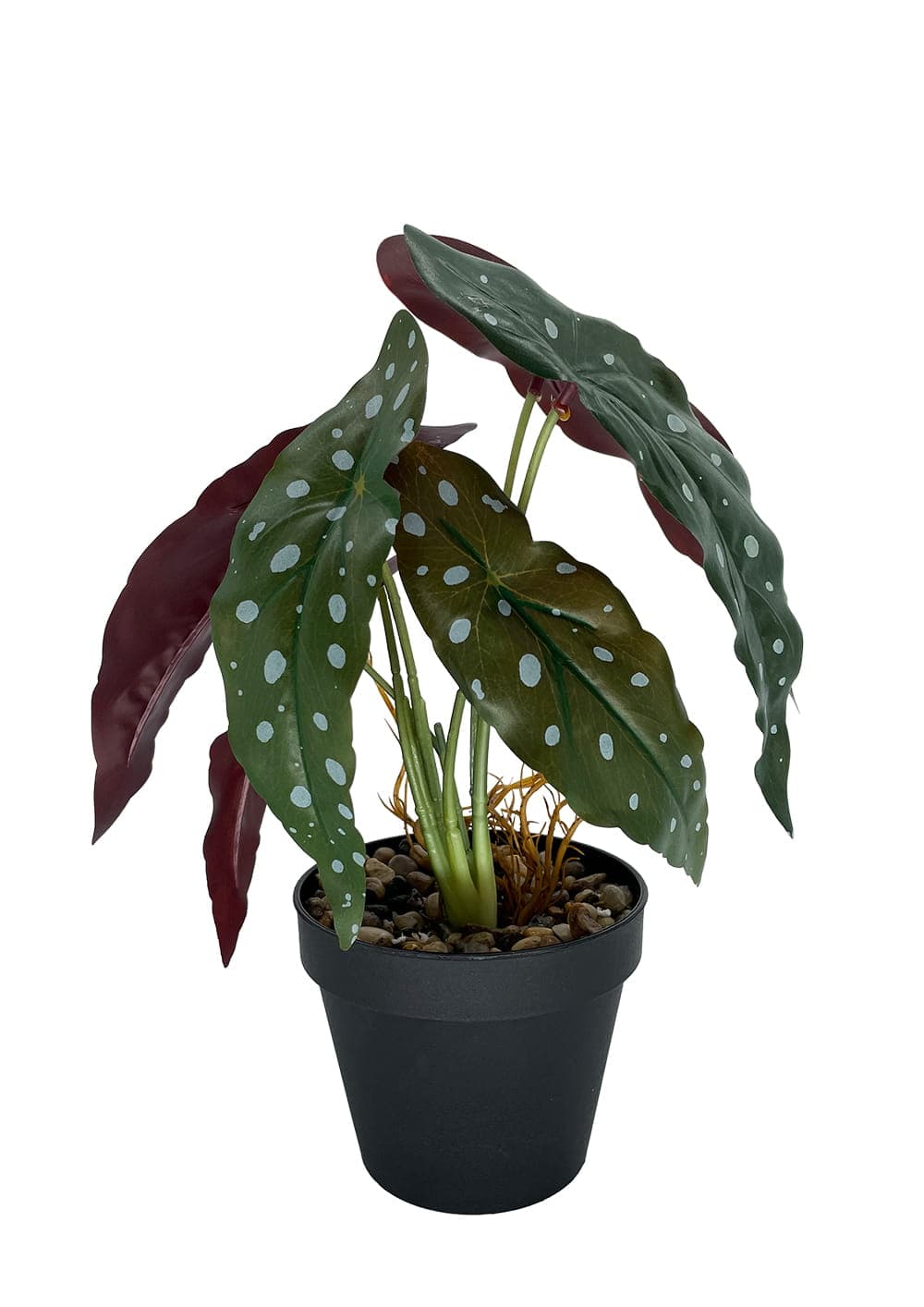 Plante artificielle Bégonia Corail 36 cm – Green Designers