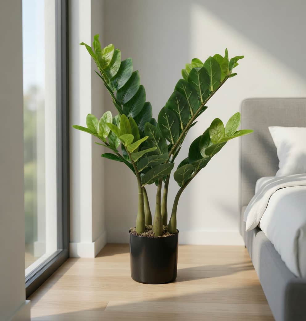 Plante artificielle Zamiokulkas 60cm – Green Designers