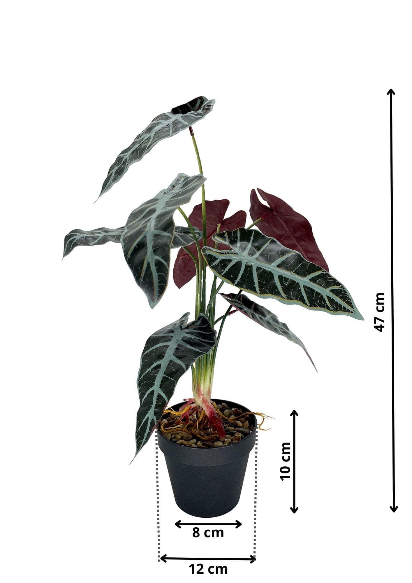 Plante artificielle Alocasia 47 cm