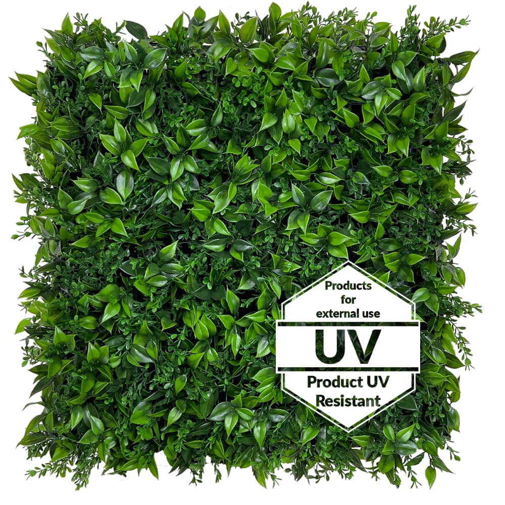 Tapis UV Épine-vinette verte artificielle 50x50cm