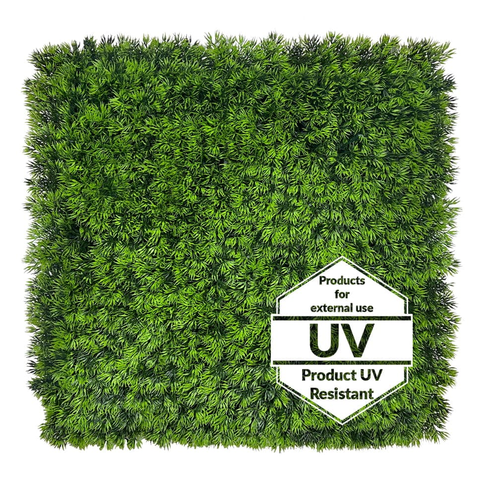 Tapis UV Pina artificiel vert 50x50cm