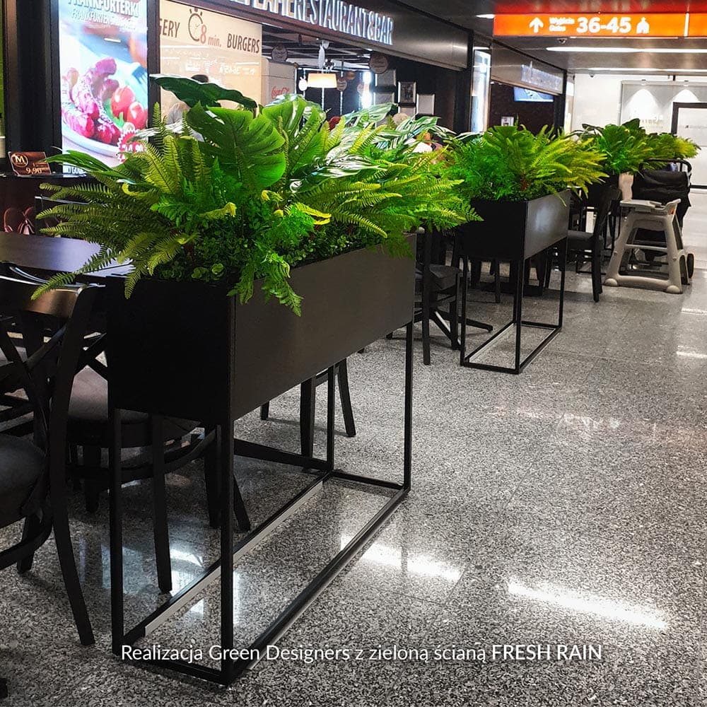 Remplir le pot Fresh Rain avec des plantes