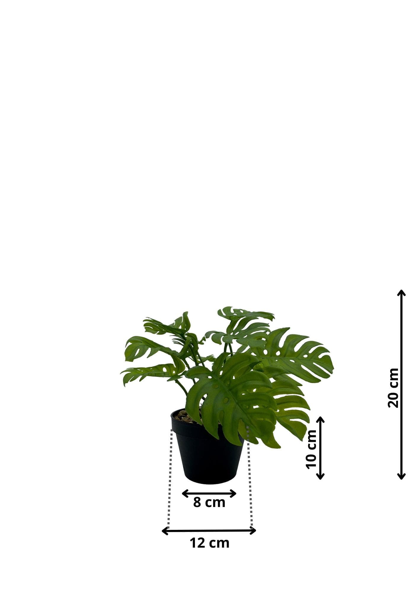 Plante Monstera artificielle 20 cm