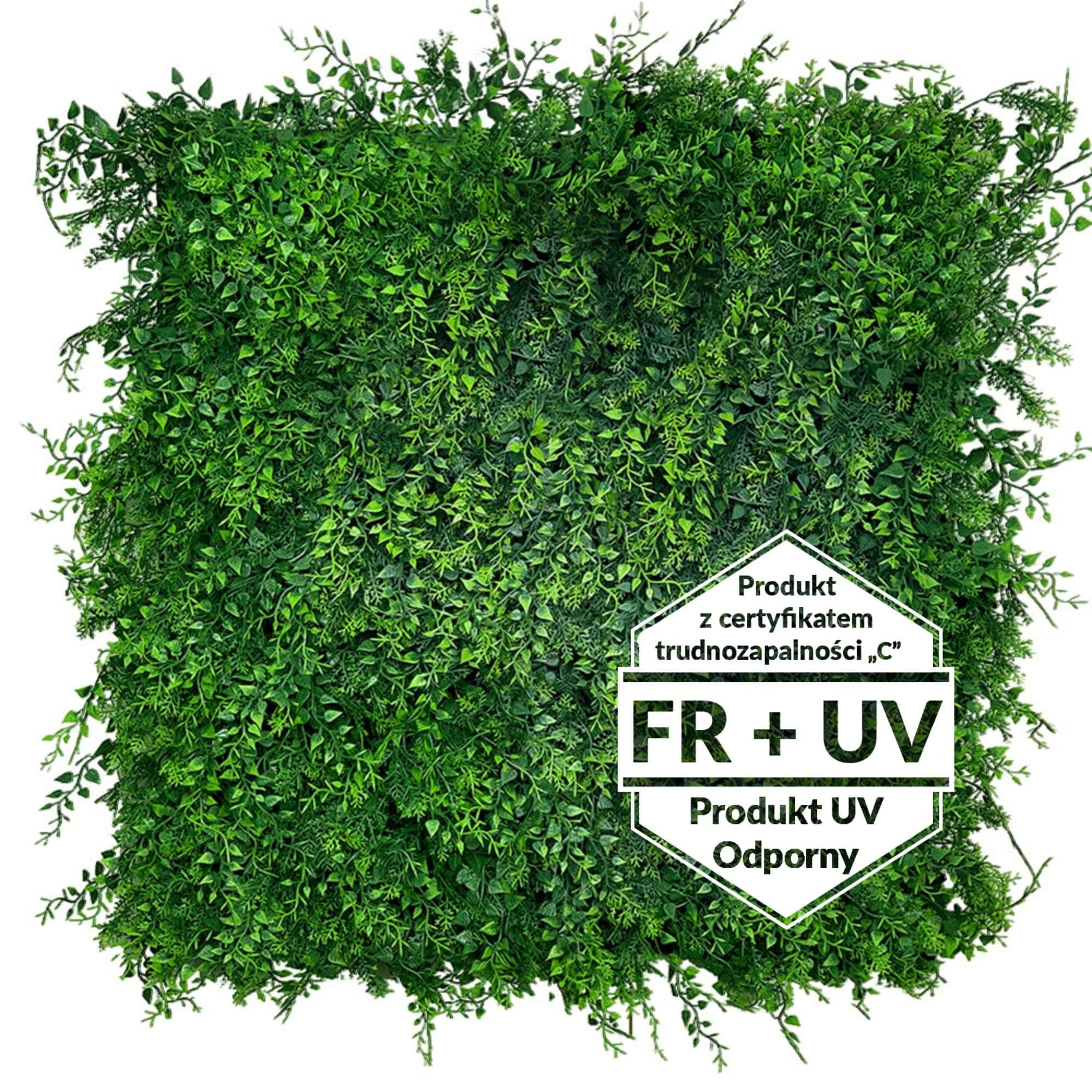 Artificial green rug Znakocica FR UV - C 50x50cm