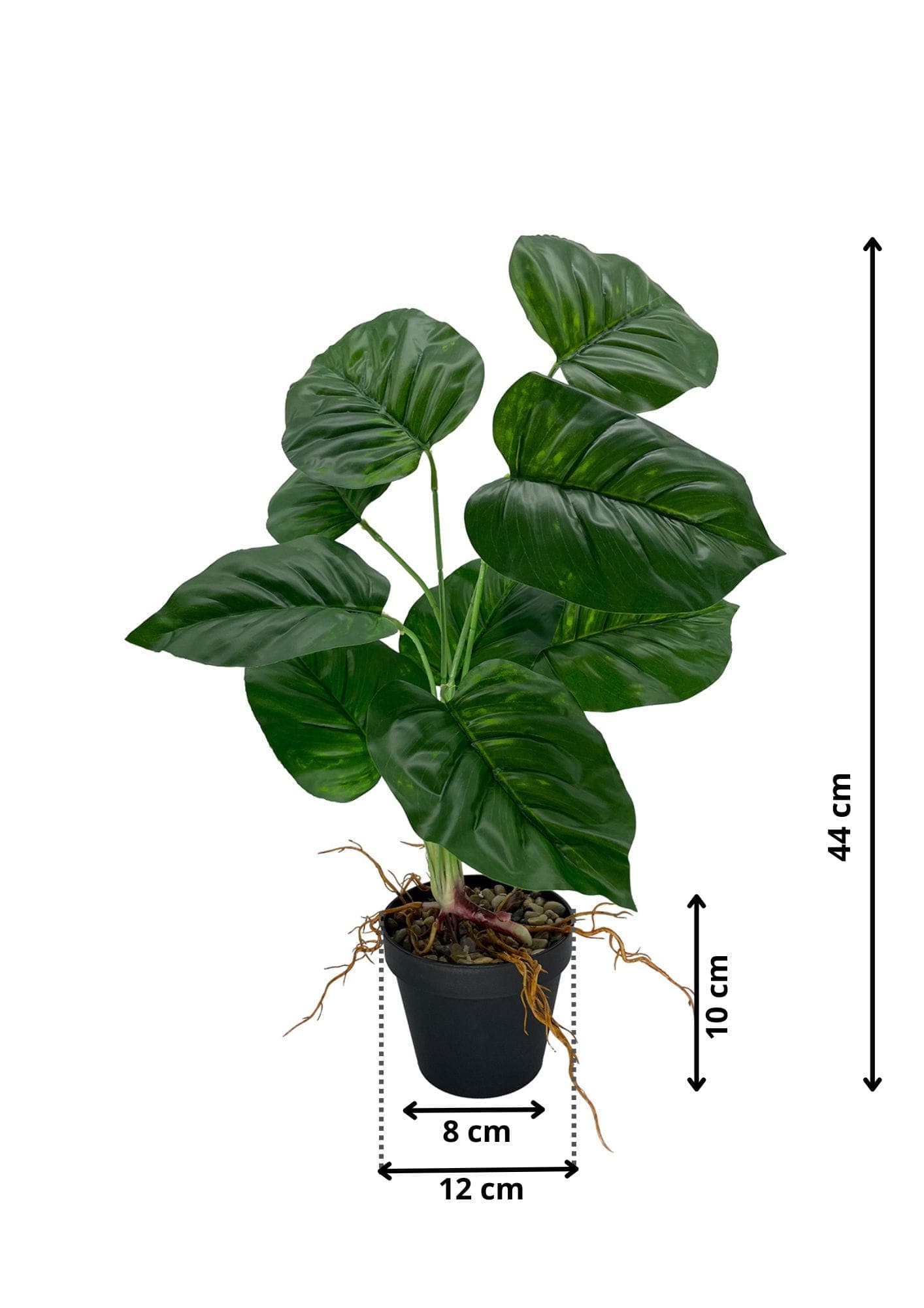 Plante d'arrow-root artificielle 44 cm