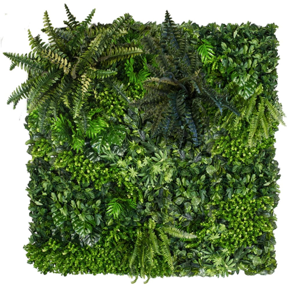 Jardin vertical de lauriers