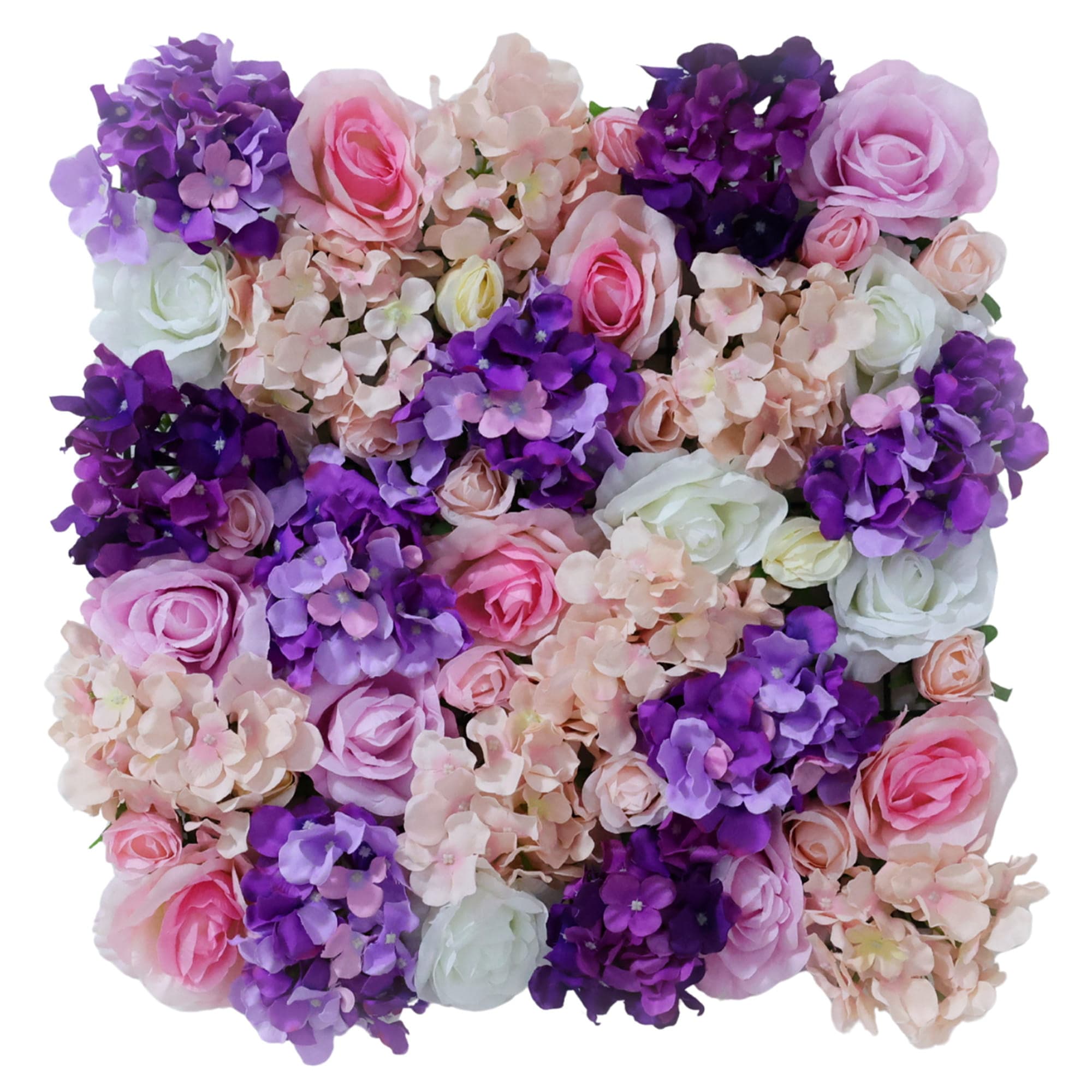 Lavender Kiss flower wall 50x50cm