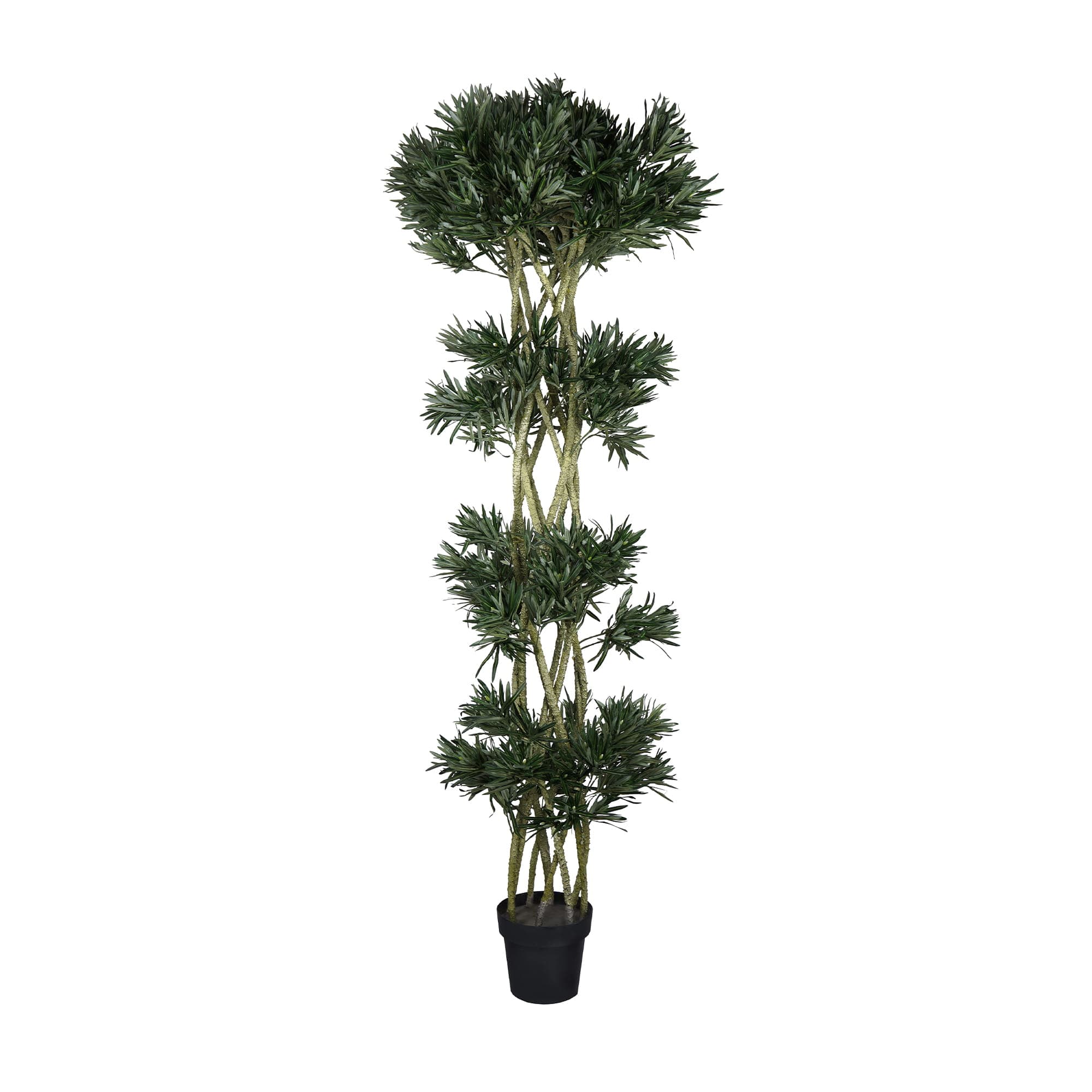 Artificial decorative tree in 180 cm oleander pot