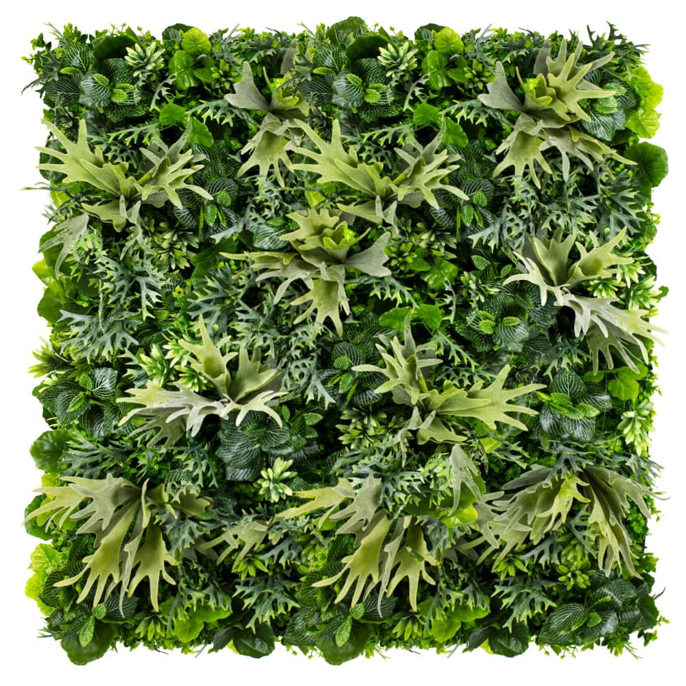 Jardin vertical en cornes d'orignal