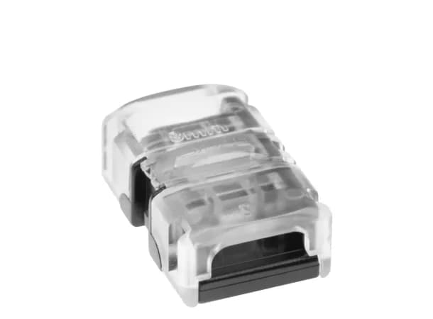 Flap tape-to-tape connector for LED strips