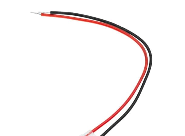 Slim LED strip to power supply connector