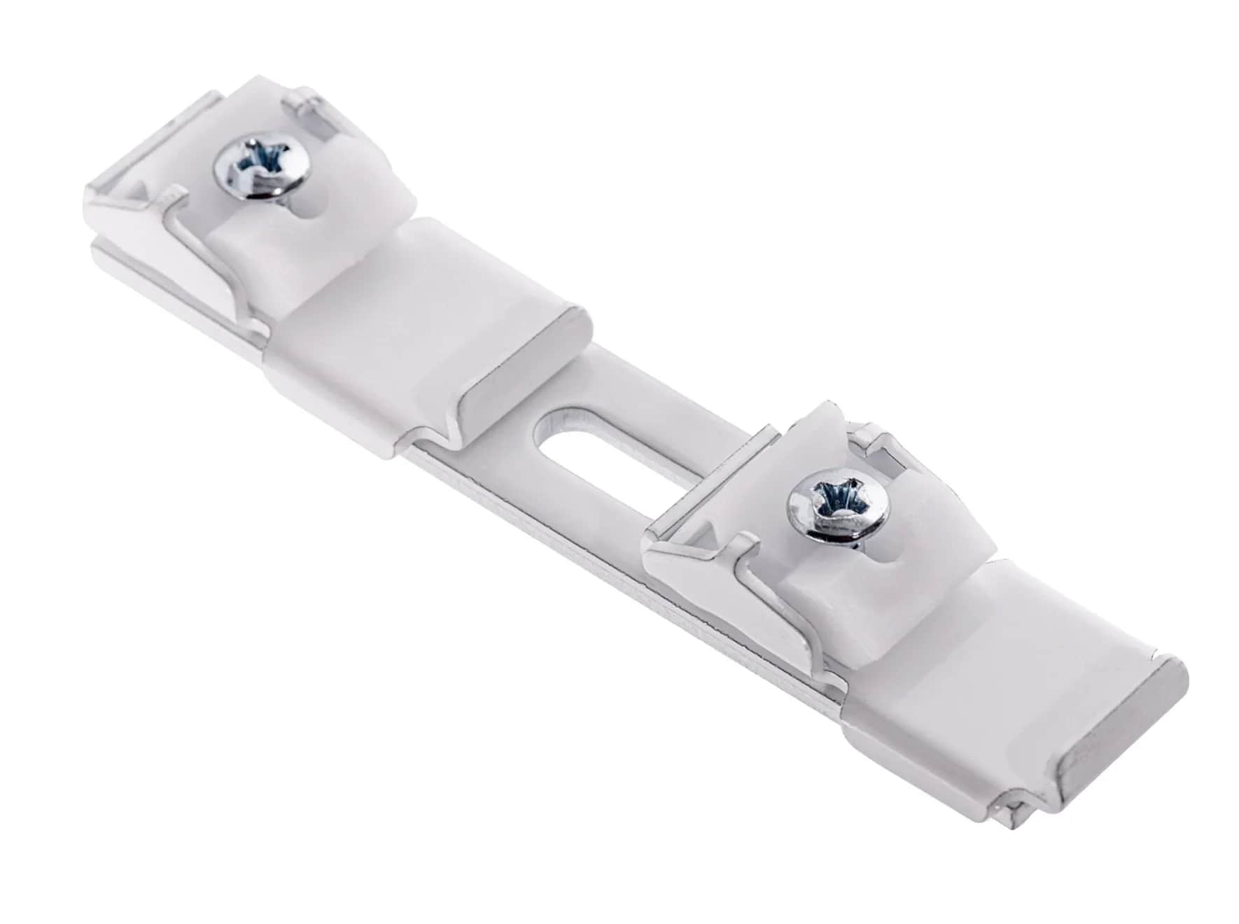 Support de plafond pour double tringle à rideaux