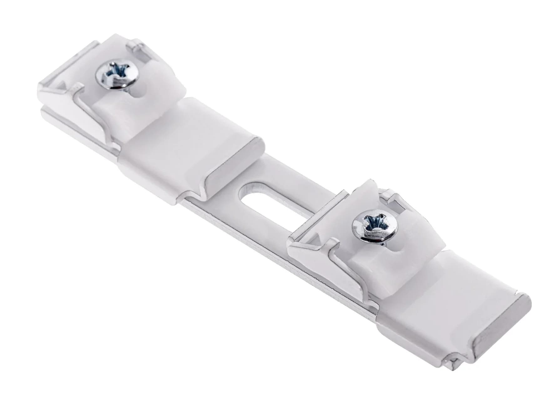 Support de plafond pour double tringle à rideaux