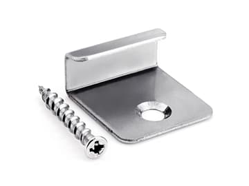Composite starter clip for WPC 4DECK decking boards