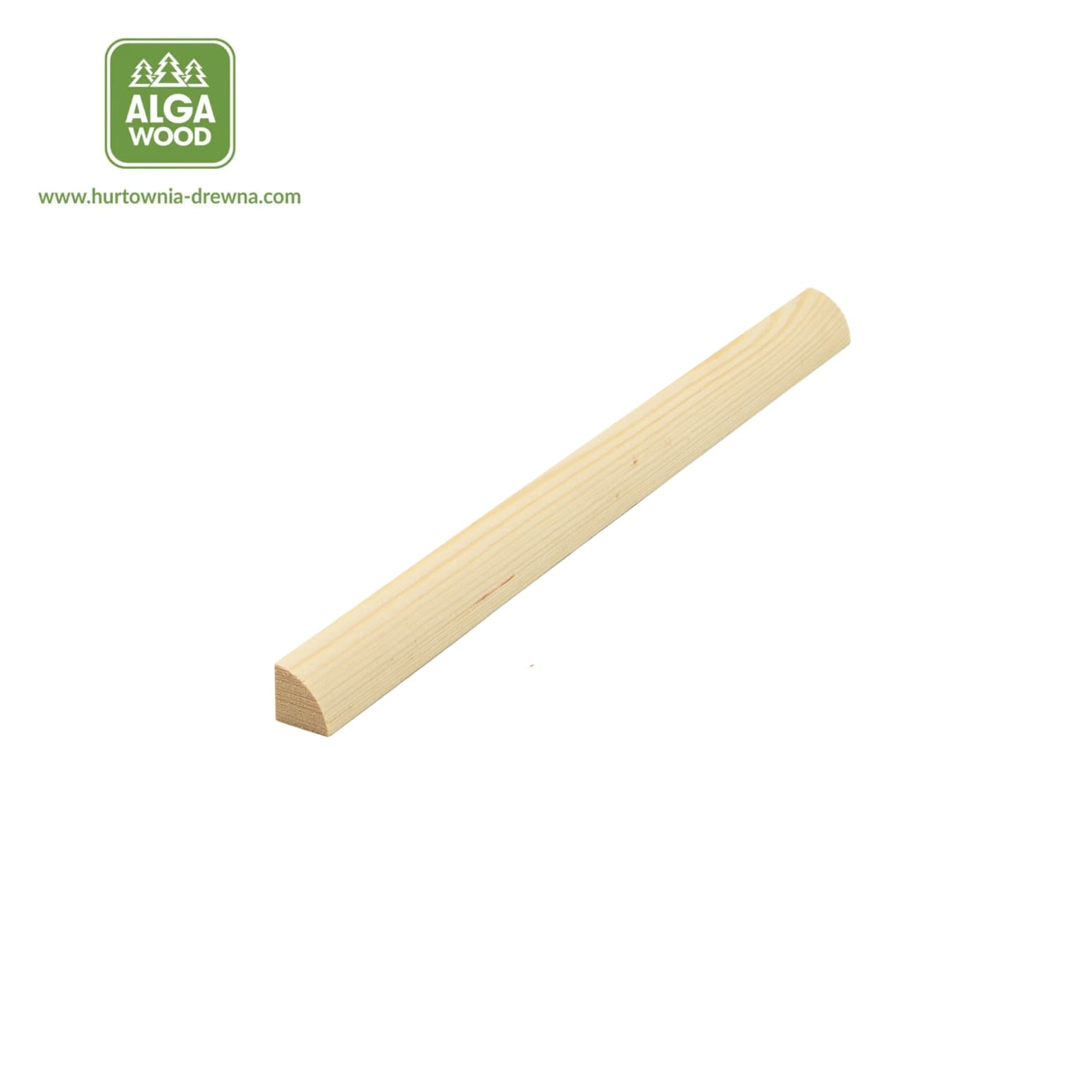 20×20 convex pine quarter round moulding