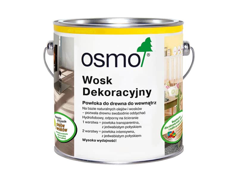 OSMO 2,5L – Wosk Dekoracyjny Transparentny