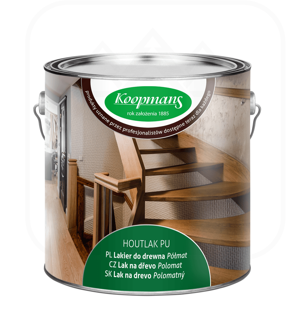 Koopmans HOUTLAK PU 250ml Clear – Interior wood varnish