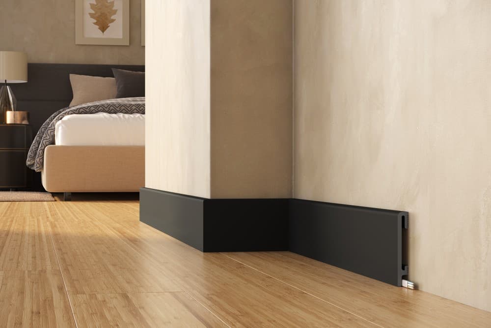 Barre de sol DuroFit noir 10 cm - PF100B