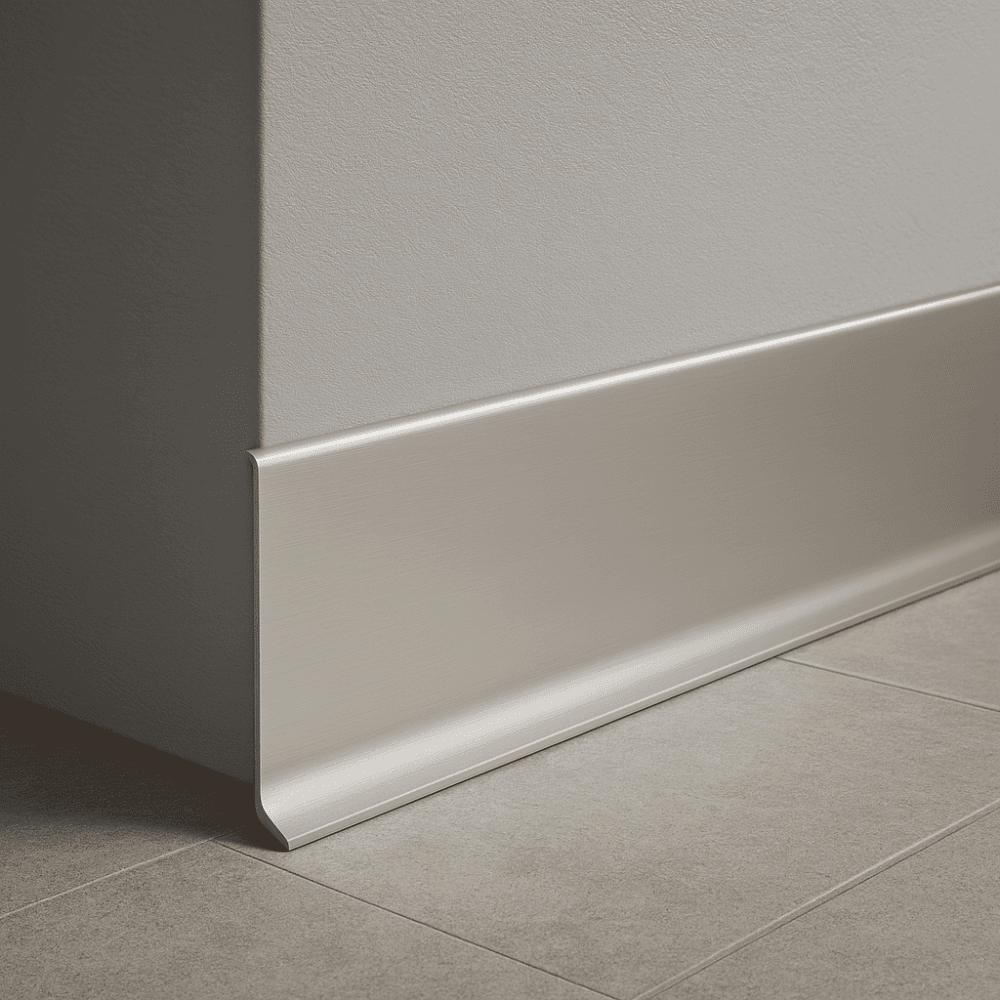 AluFit anodised skirting board - AF060A